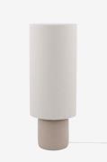 Globen Lighting - Golvlampa Florian 30 Vit bouclé/beige - Beige - Golv...