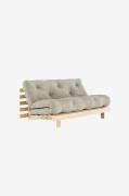 Karup - Bäddsoffa Roots 160 - Beige - Bäddsoffor - Från Homeroom