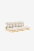 Karup - Base Bäddsoffa Tre sittplatser - Vit - Bäddsoffor - Från Homer...