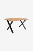 House Nordic - Matbord Mesa, oljad ek, 140x95xh76x4 cm - Brun - Matbor...