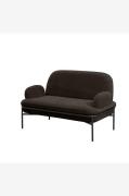 Hanah Home - 2-sits soffa Aster - Svart - 2-sits soffor - Från Homeroo...