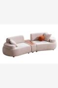 Hanah Home - Vardagsrumsmöbelset Rio - Vit - 2-sits soffor - Från Home...