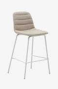 Kave Home - Barstol - zunilda 2-pack - Beige - Barstolar & pallar - Fr...