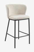 Kave Home - Barstol - ciselia 2-pack - Vit - Barstolar & pallar - Från...