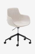 Kave Home - Kontorsstol - tissiana 2-pack - Beige - Skrivbordsstolar -...