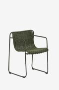 Kave Home - Utomhusstol - maurina - Grön - Utestolar & pallar - Från H...