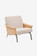 Kave Home - Fåtölj - amsen - Beige - Fåtöljer - Från Homeroom