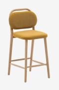 Kave Home - Pall - helda 2-pack - Gul - Pallar - Från Homeroom