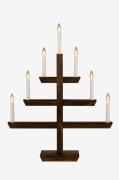 Konstsmide - Ljusstake 7 glödlampor - Brun - Adventsljusstakar - Från ...