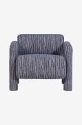 WOOOD - Lenny fåtölj - Blå - Fåtöljer - Från Homeroom