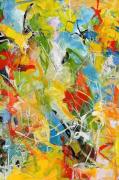 Malerifabrikken - Color Catch / Blandad målning / 90 X 120 cm - Flerfä...