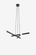 Markslöjd - Taklampa Stack 6L - Svart - Takpendlar - Från Homeroom