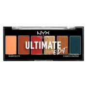 NYX Professional Makeup Ultimate Edit Petite Shadow Palette 6x1 g