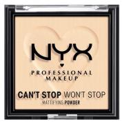 NYX Professional Makeup Can't Stop Won't Stop Mattifying Powder F