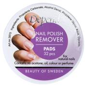 Depend Nail Polish Remover Pads 32 st