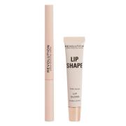 Makeup Revolution Lip Shape Lift Kit Pink Nude 3 st