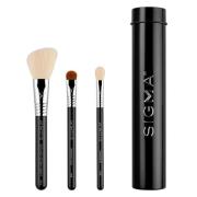 Sigma Essential Trio Brush Set Black 3 st