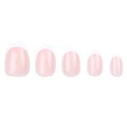 DUFFBEAUTY Reusable Pres-On Manicure Classic French Almond
