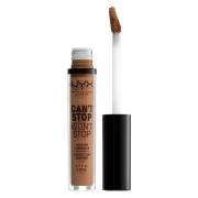 NYX Professional Makeup Can't Stop Won't Stop Concealer Mahogany