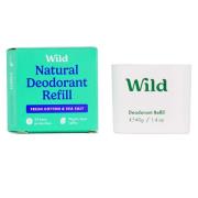 Wild Fresh Cotton & Sea Salt Deodorant Refill 40 g