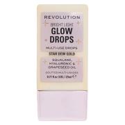Revolution Beauty Bright Light Glow Drops Golden Star Dew 23ml