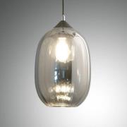 Fabas Luce Infinity pendellampa av glas, enkel ljuskälla, Ø 20cm