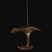 Knikerboker Le Gigine LED-hänglampa 1 lampa brons