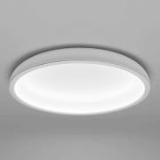 Stilnovo LED-taklampa Reflexion, Ø 46 cm, vit