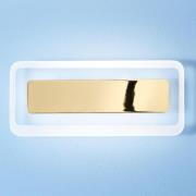 Linea Light LED-vägglampa Antille guld 31,4 cm