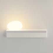 Vibia Fiffig LED-vägglampa Suite 14 cm sten vänster