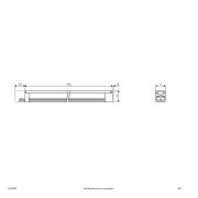 EVN Utanpåliggande lampa med LED av aluminium, 31 cm