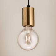 Egger Licht EGG DLS hänglampa Soho, mässingsfärgad