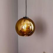 Nowodvorski Lighting Polaris pendellampa, spegelglas, guld