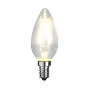 STAR TRADING LED-kronljuslampa C35 filament E14 1,5W 2 700 K