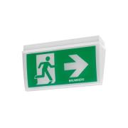 BRUMBERG Rescue One LED-nödljus, räckvidd 32 m