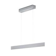 Knapstein LED-pendellampa Fara, upp/ned, längd 112cm nickel