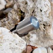 EVN Trädgårdsspot L651023 Jordspett stål blank