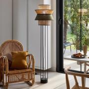 MARKET SET Singapour DBL golvlampa, khaki/curry