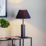 Luminex Bordslampa Stila, skärm konisk svart-guld