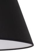 Duolla Lampskärm Sofia höjd 26 cm, svart/vit