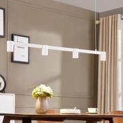 Arcchio hänglampa Brinja, vit, 120 cm lång, 4 lampor, GU10