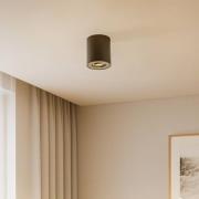 Nowodvorski Lighting Takspotlight-set, justerbar, svart, insida silver