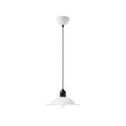 Stilnovo Lampiatta LED-hängande lampa, Ø 28cm, vit