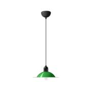 Stilnovo Lampiatta LED-hänglampa, Ø 28 cm, grön