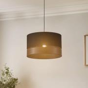Euluna Levo hänglampa, Ø40cm mörk ek/svart