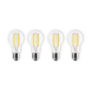 Prios Smart LED Filament E27 7W dimbar CCT Tuya uppsättning om 4