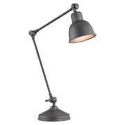 Euluna Emoti bordslampa, antracit, 45 cm hög, justerbar