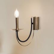 Lucea Vägglampa Ferra, antik mässing, 1 lampa