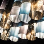 Slamp LED-hänglampa La Lollo, tennfärgad, 100 cm