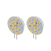 Arcchio LED-stiftlampa G4 2,7W 830 rund 2-pack